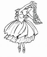 Ballerina Coloring Pages Adults Getcolorings sketch template