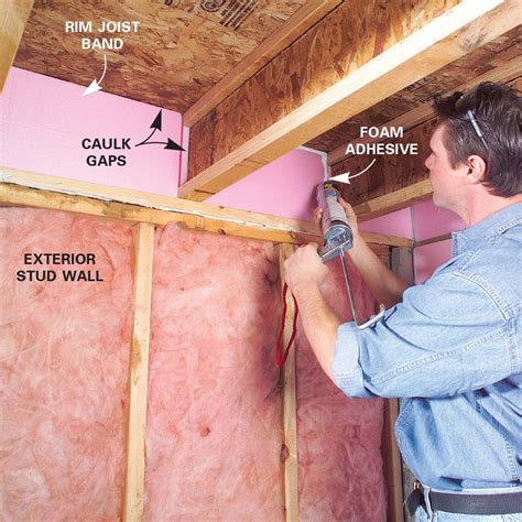 finish  basement framing  insulating  family handyman