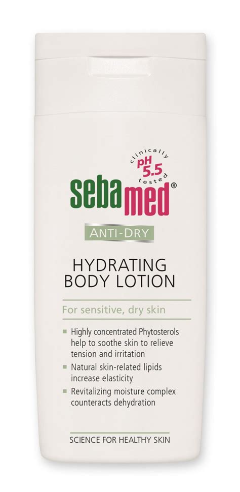 anti dry hydrating body lotion crema corporal hidratante sebamed chile
