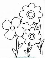 Coloring Spring Kids Flowers Pages Printable Flower Sheets Preschool Print Adult Vase Click Books Choose Board sketch template