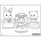 Calico Critters Sylvanian Families Calicocritters sketch template