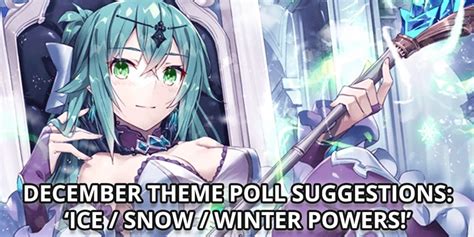 december theme poll suggestions icesnowwinter powers  moophro