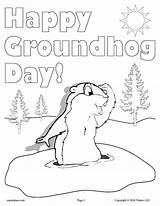 Groundhog Ground Hog Sheets Worksheets Supplyme Mpmschoolsupplies sketch template