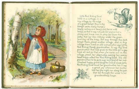 red riding hood manuscripts  special collections