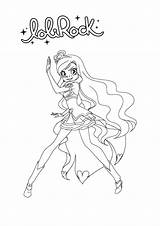 Lolirock Coloriage Coloring Auriana Talia Pages Imprimer Today Iris Template Du sketch template