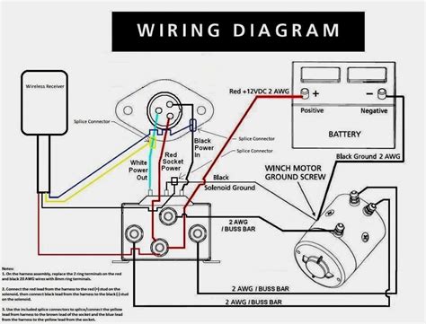 wiring diagram electrical wiring diagram electrical winch solenoid
