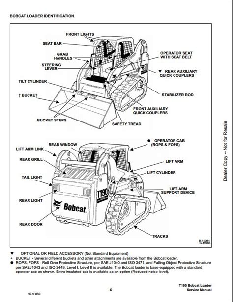 bobcat  turbo high flow track loader service repair workshop manual