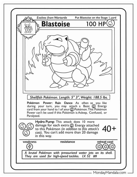 pokemon  cards coloring pages