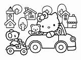 Kitty Hello Coloring Pages Kids Print Color Incredible Characters Printable sketch template