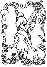 Kids Fairies Tinkerbell Bestcoloringpagesforkids Tulamama sketch template