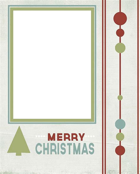 41 free christmas card templates for photo cards