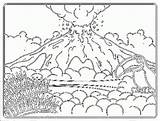 Volcano Coloring Pages Kids Colouring Printable Drawing Cartoon Related Sheet Adult Item Coloringhome Getdrawings Popular Ant Llc sketch template