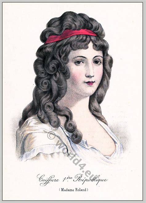 coiffure 1er republique madame roland 1792 world4