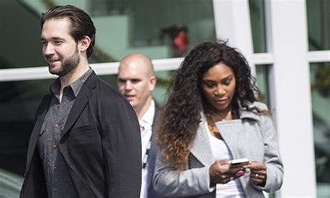 newly engaged serena williams flashes her ring as she steps out with reddit co founder fiance