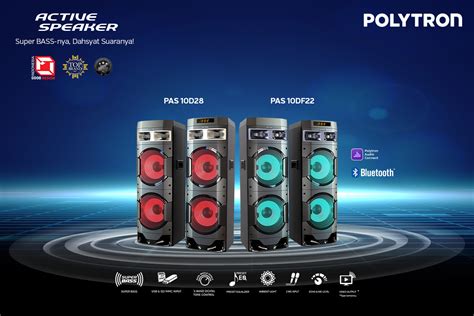 daftar harga audio speaker polytron terkini  indonesia juli