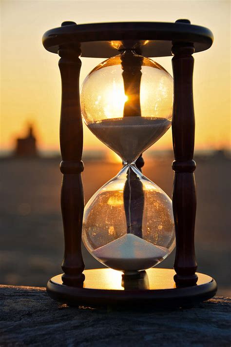 sunset sand timer photograph  maria dryfhout fine art america