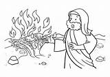Moses Coloring Pages sketch template