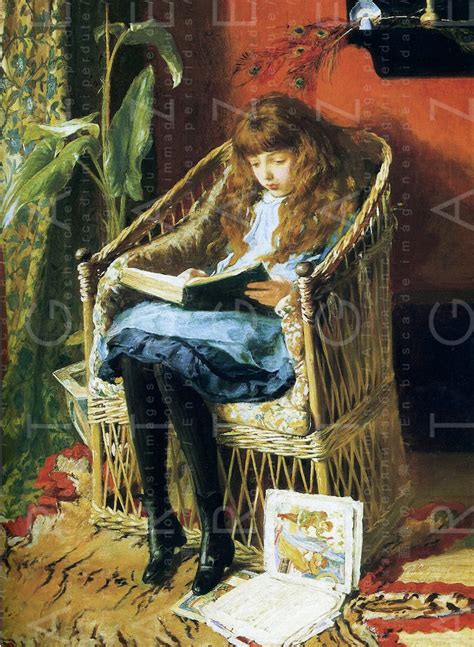 beautiful  girl  reading pre raphaelite painting etsy