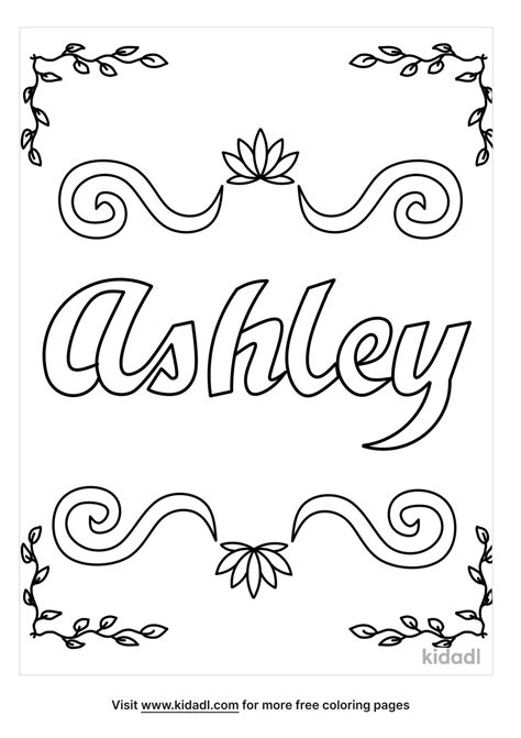 ashley coloring page coloring page printables kidadl