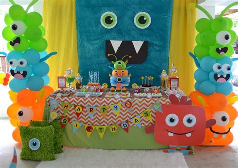 monsters birthday party ideas photo    catch  party
