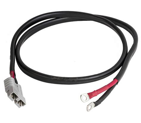 mtr bs twin extension lead cable  amp anderson plug  mm cable lugs hs autoparts