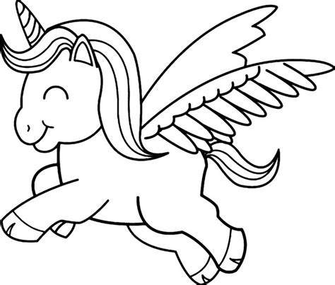 baby unicorn coloring pages cute polizaa