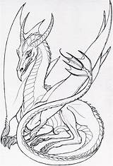 Drachen Lineart Resting Pokemon Drache Malvorlagen Mythical Malen 1328 Creatures Coloring Shounen sketch template