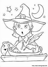 Halloween Coloring Pages Printable Funschool Kleurplaten Kids Witch Para Dibujos Colorear Book Pintar Info Drawing Dibujo Lijntekeningen Activiteiten Gratis Feest sketch template