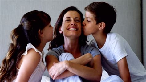 mom son kiss stock videos and royalty free footage istock