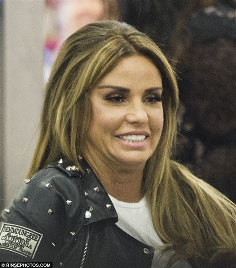 Katie Price Looks Baffled As She Runs Into Towie Star