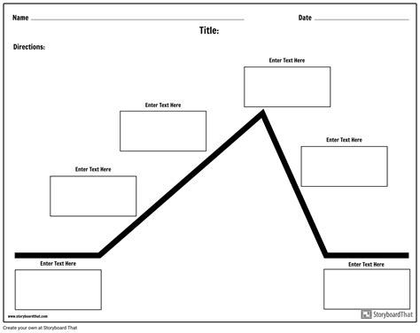 storyboard  worksheet maker  create plot diagram worksheets