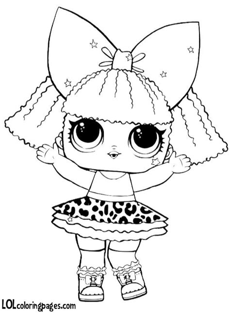 lol doll colouring  sheets lol dolls cool coloring pages cute