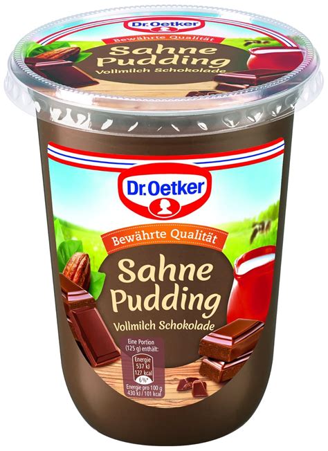 dr oetker sahne pudding vollmilch schokolade   amazonde
