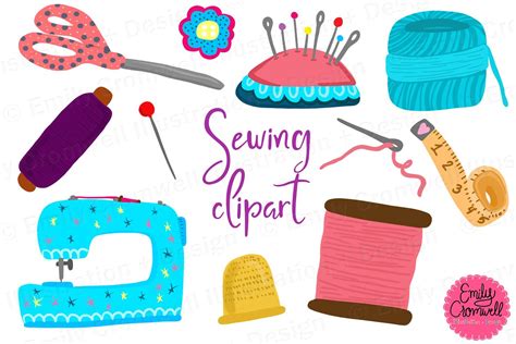 sewing clip art   cliparts  images  clipground