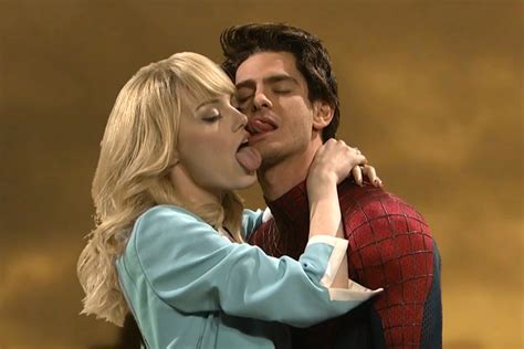 Emma Stone And Andrew Garfield S Hilarious Snl Spider Man Skit — Geektyrant