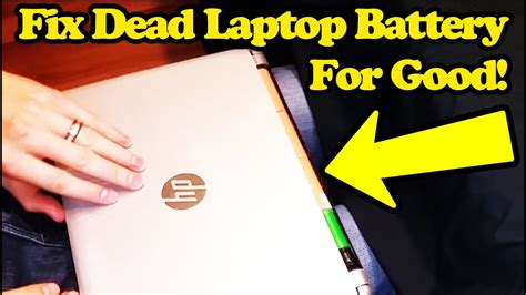 fix  dead laptop battery   hack youtube