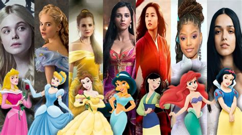 7 Disney Princesses In Live Action Youtube