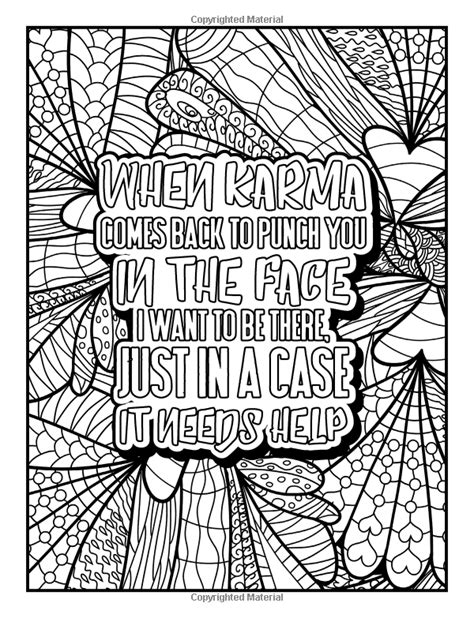 sarcastic quotes coloring pages quote coloring page instant