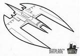 Batmobile Batplane Arkham Robin 1995 C8 sketch template