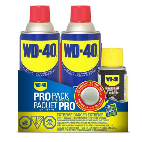 Wd 40 Multi Use Product Pro Pack 692g The Home Depot Canada