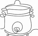 Cooker Pressure Food Clipart Vector Pixabay sketch template