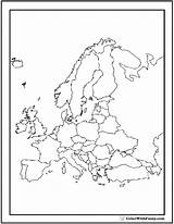 Coloring Europe Pages Map Adult Printable Drawing Print Getdrawings Sheets Color Pdfs Gingerbread Getcolorings Advanced Colorwithfuzzy sketch template
