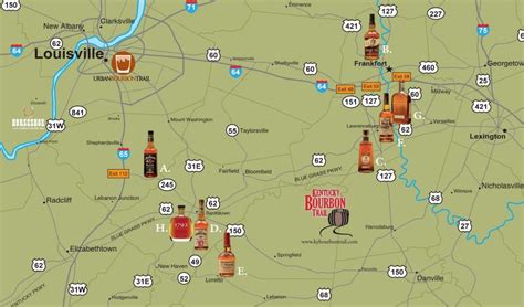pin  bourbon country road trip