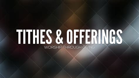 tithes offering hope international church  ministries