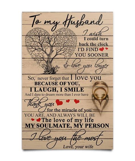 husband poster poster   gifts  husband love