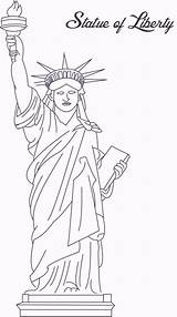 Liberty Libertad Estatua Statuia Libertatii Colorat Liberte Imagini Liberté Desene Ingles Anglais Estados Unidos Dibujosonline Londres Monumentos Studyvillage Categorias sketch template