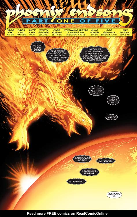 read online x men phoenix endsong comic issue 1