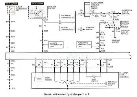 ford  window wiring diagram
