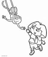 Dora Coloring Pages Cool2bkids Kids Printable sketch template