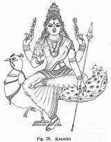 Hindu Shiva Draw Goddess Hinduism Goddesses sketch template